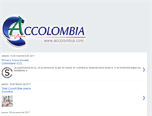 Tablet Screenshot of comunidad.accolombia.com